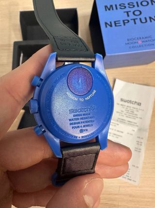 Omega x Swatch Mission to Neptune Blu