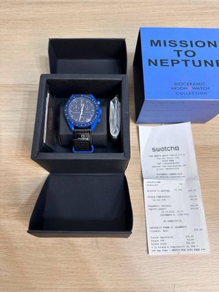 Omega x Swatch Mission to Neptune Blu