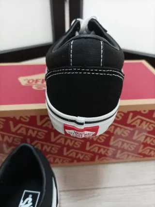 Vans Ward, Zapatillas Unisex Talla 37 negras