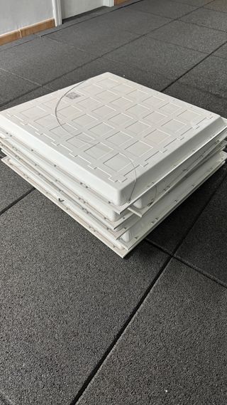 7 Paneles LED 60x60cm 40W NW 4000K