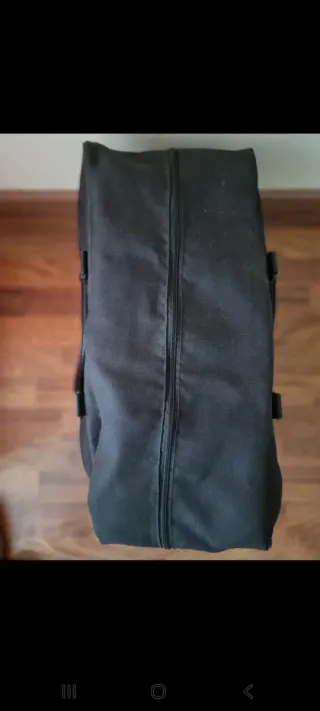 Maleta de viaje negra gran capacidad