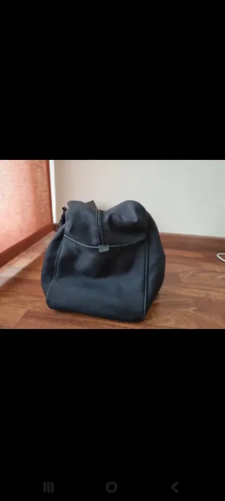 Maleta de viaje negra gran capacidad