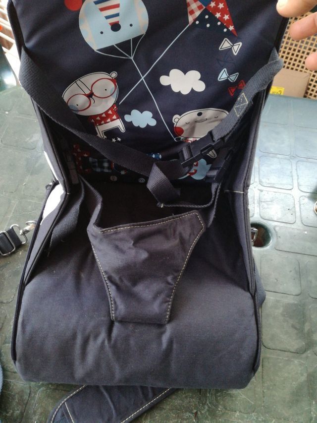 Trona portátil para viaje infantil