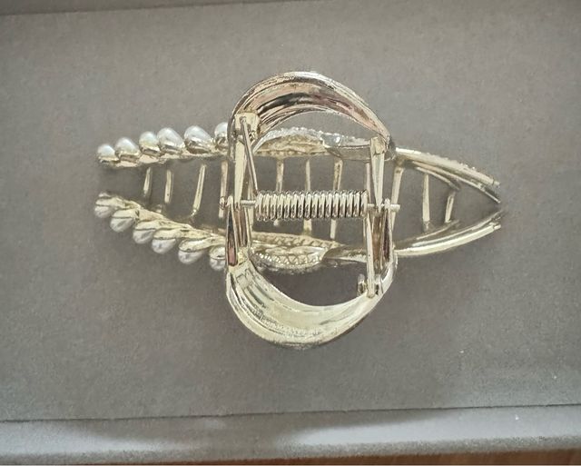 Gancho de cabelo trigo com espiga