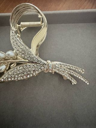 Gancho de cabelo trigo com espiga