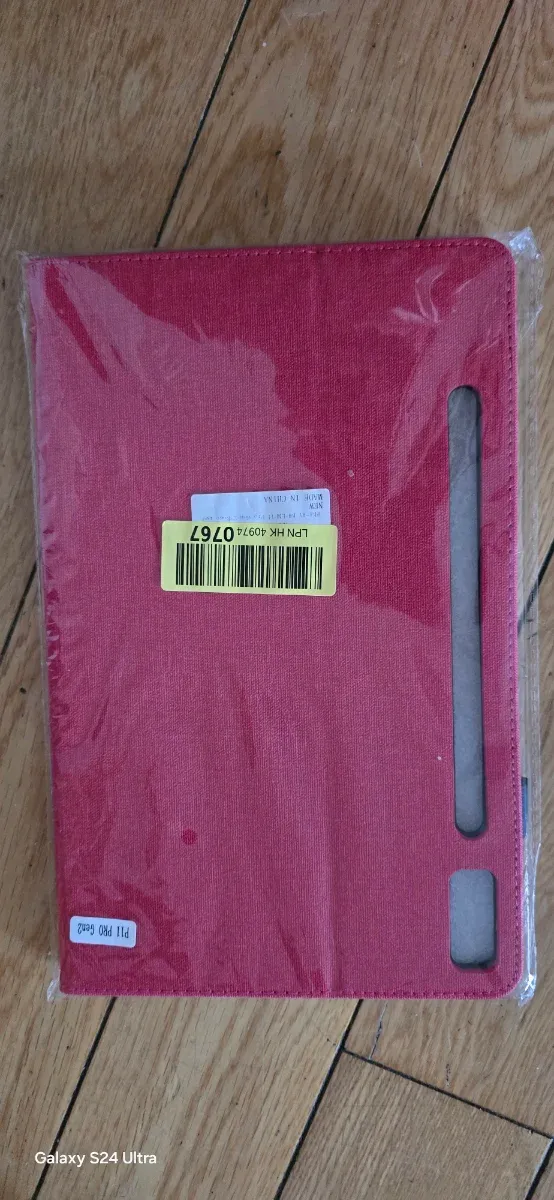 Funda para tablet rosa