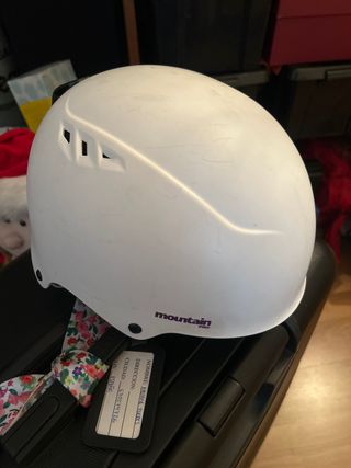Casco de esquí Mountain Pro blanco