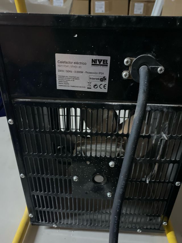 Cañón de calor Nivel