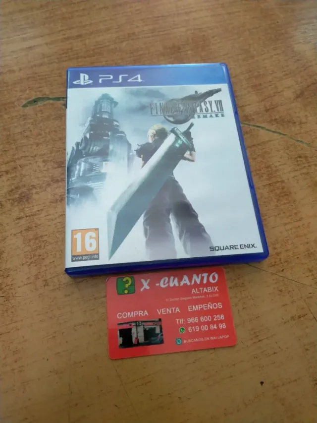 GIOCO PS4 FINAL FANTASY VII REMAKE