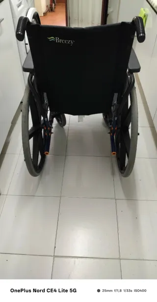 Silla de ruedas plegable
