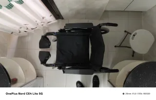 Silla de ruedas plegable