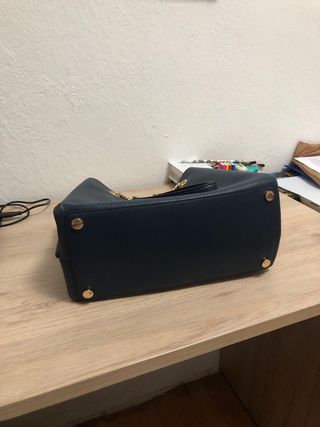 Borsa Michael Kors in pelle blu marino