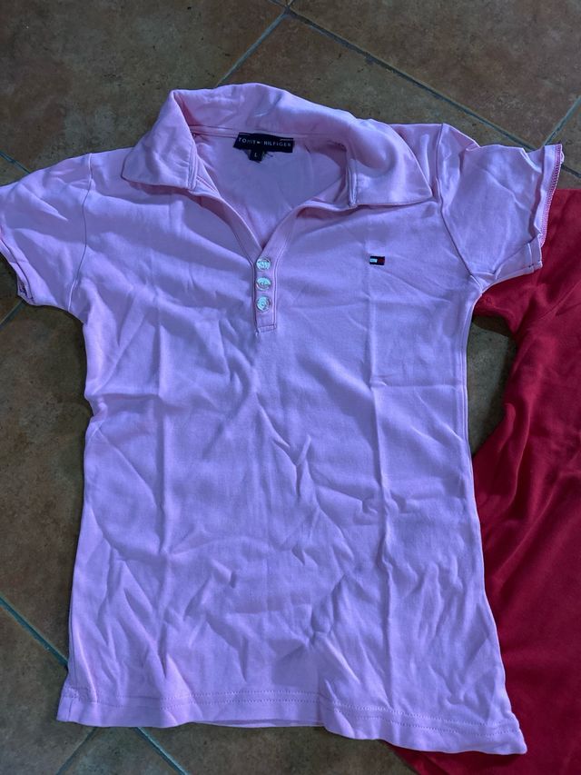 Lote 3 polos: Tommy, Ralph Lauren, Burberry