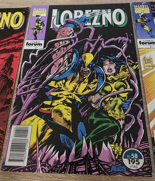 Lote Lobezno Forum años 90 (4 cómics)
