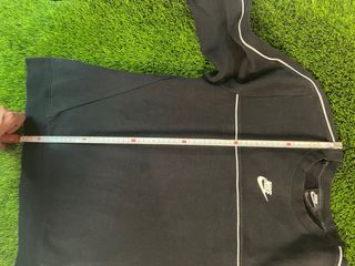 Sudadera Nike Negra con Detalles Blancos