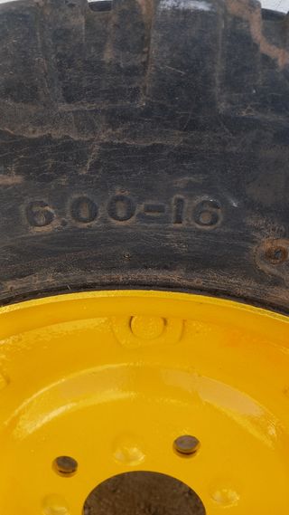 Rueda Tractor Remolque 6.00-16 Amarilla