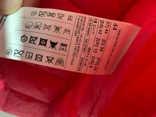 Piumino Benetton rosa leggero taglia 46