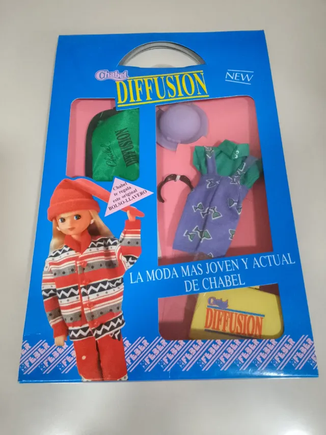 Chabel Diffusion Muñeca y Accesorios. Sin abrir