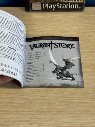 Vagrant Story PS1 ITA ESP Completo Playstation 1