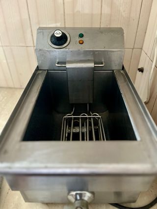 Freidora industrial acero inoxidable