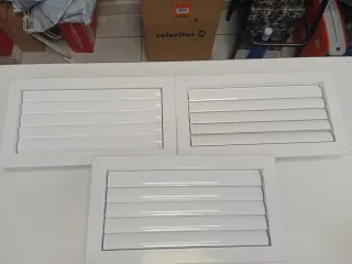 3 Paneles de lamas de Aluminio