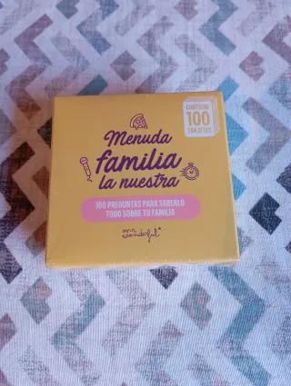Juego de preguntas Menuda familia la nuestra