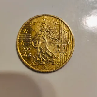 Moneda 50 céntimos la segadora 
1999 RF 3000€