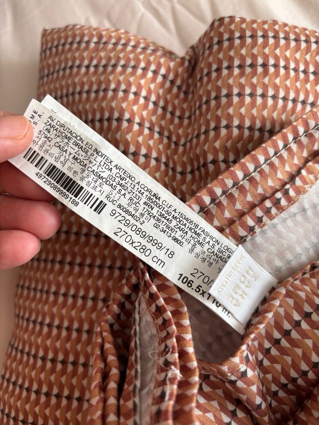 Sábana Zara Home Estampada