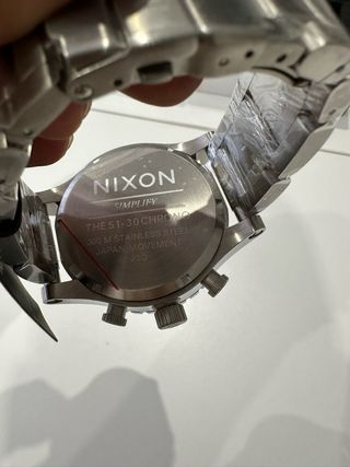 Reloj Nixon 51-30 Chrono White