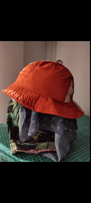 Bucket Hat Chaps Ralph Lauren-Gorro handmade ♻️