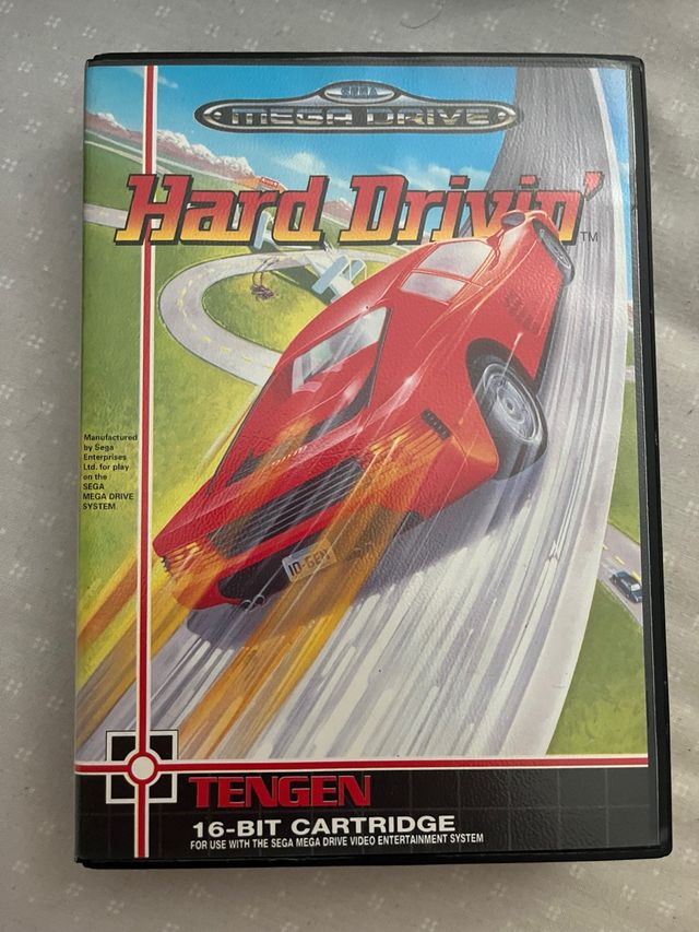Hard Drivin' Sega Mega Drive