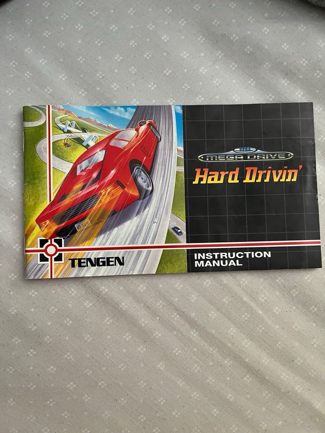 Hard Drivin' Sega Mega Drive