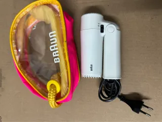 Asciugacapelli Braun da viaggio con custodia