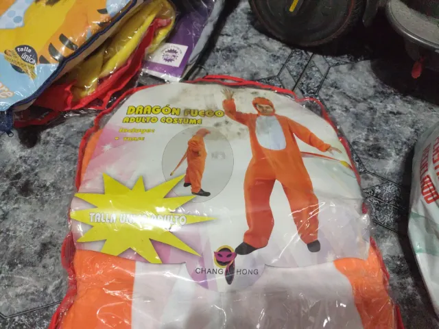 Disfraz Dragón Fuego Adulto Talla Única