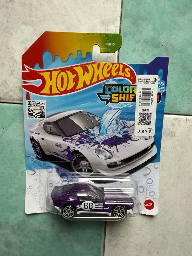 4 Hot Wheels Color Shifters Premium