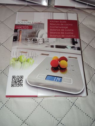 Báscula de cocina Boston Tech HK105