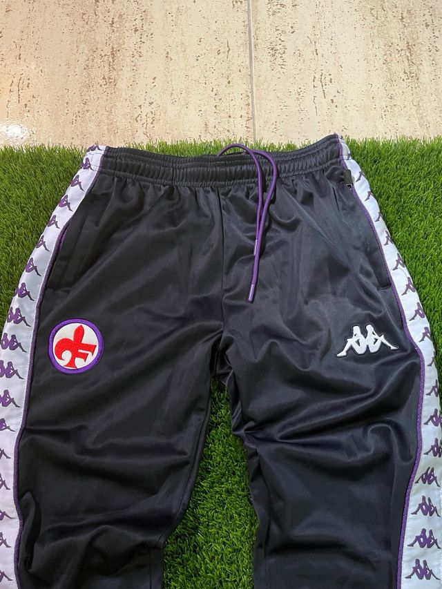 Chándal Kappa Negro y Morado