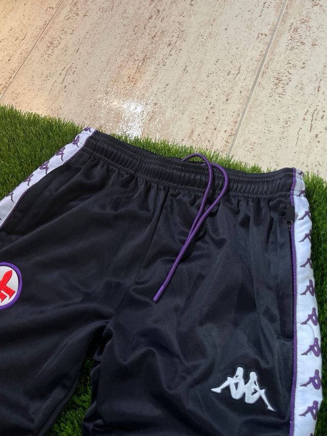 Chándal Kappa Negro y Morado