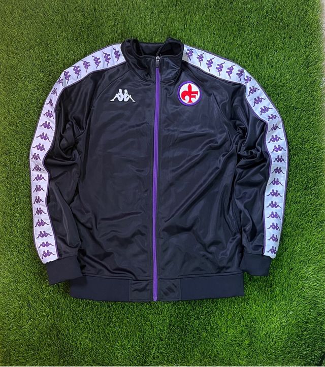 Chándal Kappa Negro y Morado