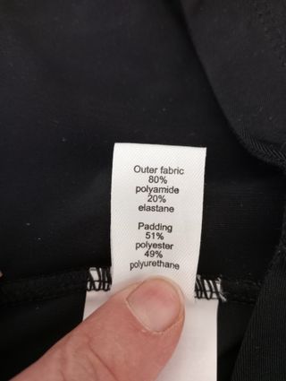 Pantaloncini da ciclismo neri Btwin Taglia M