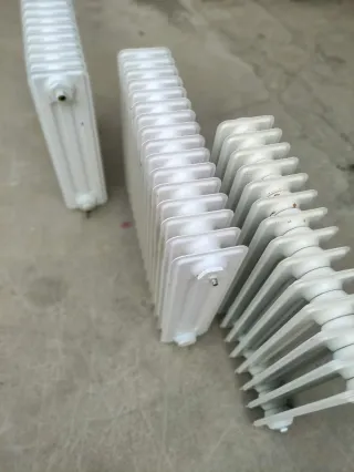 Radiadores de hierro en buen estado