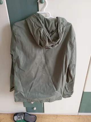 Chaqueta verde entretiempo Talla XS