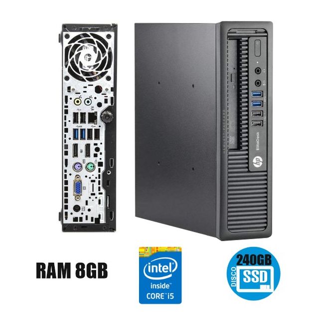 ORDENADOR i5 HP ELITEDISK 800 G1 SFF R.91