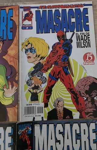 Lote Masacre Forum años 90 (20 cómics)