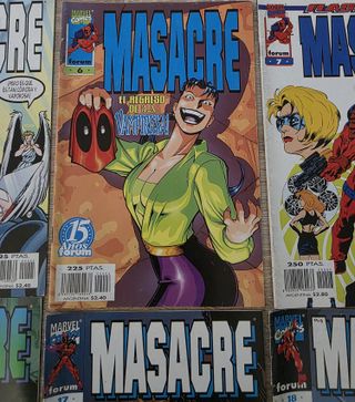 Lote Masacre Forum años 90 (20 cómics)