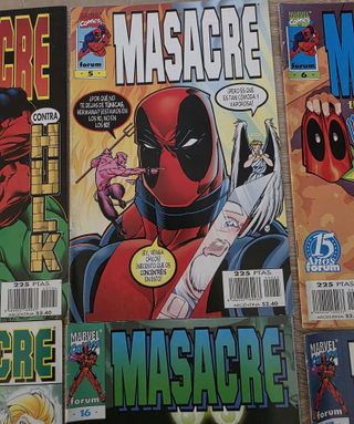 Lote Masacre Forum años 90 (20 cómics)