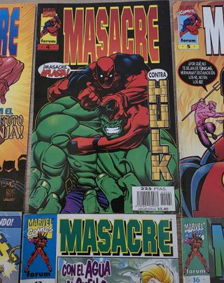 Lote Masacre Forum años 90 (20 cómics)