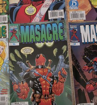 Lote Masacre Forum años 90 (20 cómics)