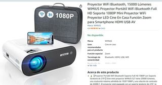 Proyector WiMius NUEVO