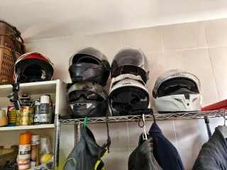 Casco Moto Integral y Jet